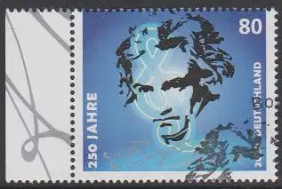 D,Bund Mi.Nr. 3513, 250, Geburtstag Ludwig van Beethoven