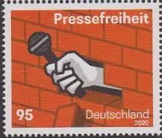 D,Bund Mi.Nr. 3515, Pressefreiheit