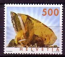 Schweiz Mi.Nr. 1809II C Freim. Mineralien, Titanit, gez. 13 3/4:14 1/4 (500)