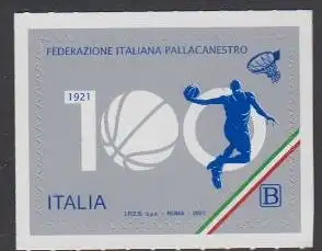 Italien MiNr. 4364, 100 Jahre Italienische Basketball-Föderation (FIP)