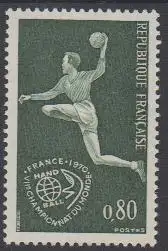 Frankreich MiNr. 1699 Handall-WM (0,80)