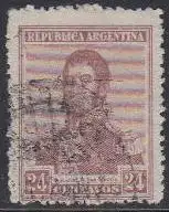 Argentinien Mi.Nr. 228 Freim. General San Martin (24)