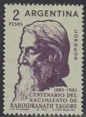 Argentinien Mi.Nr. 778 100.Geburtstag Rabindranath Tagore (2)