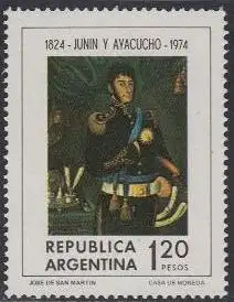 Argentinien Mi.Nr. 1196 Gemälde José de San Martín (1,20)