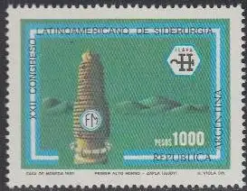 Argentinien Mi.Nr. 1526 Kongreß der Eisenindustrie Lateinamerikas (1000)