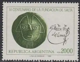 Argentinien Mi.Nr. 1552 400Jahre Stadt Salta (2000)