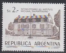 Argentinien Mi.Nr. 1649 San-Martín-Institut (2)