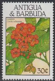 Antigua u.Barbuda Mi.Nr. 1152 Blüten, Cordia sebesterna (30)