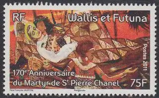 Wallis & Futuna Mi.Nr. 1024 170.Todestag des hl. Pierre Chanel (75)