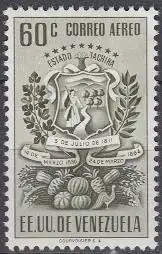 Venezuela Mi.Nr. 673 Tachira-Wappen, landwirtschaftliche Produkte (60)