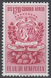 Venezuela Mi.Nr. 674 Tachira-Wappen, landwirtschaftliche Produkte (1,20)