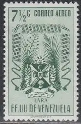 Venezuela Mi.Nr. 780 Lara-Wappen, Sisalindustrie (7 1/2)