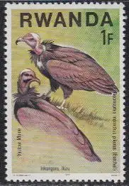 Ruanda Mi.Nr. 896A Greifvögel, Geier (1)