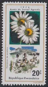 Ruanda Mi.Nr. 691A Jahr der Landarbeit, Pyrethrum (20)