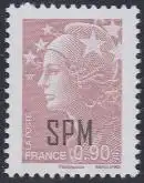 St. Pierre & M. Mi.Nr. 1061 Freim. Marianne (Beaujard) (0,90)