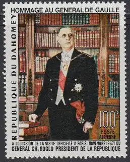 Dahomey Mi.Nr. 330 Charles de Gaulle (100)