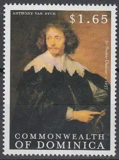 Dominica Mi.Nr. 2875 400.Geb.van Dyck, Sir Thomas Chaloner (1,65)