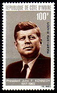 Elfenbeinküste Mi.Nr. 276 John F. Kennedy, 1. Todestag (100)