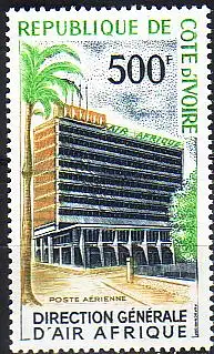 Elfenbeinküste Mi.Nr. 310 Freim. Bauwerke, Firmensitz Air Afrique (500)