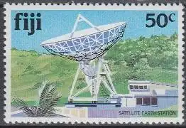 Fidschi-Inseln Mi.Nr. 441 Fernmeldewesen, Satellitenantenne (50)