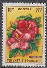 Franz. Polynesien Mi.Nr. 21 Freim. Hibiscus (25)