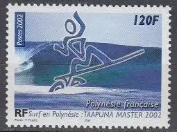 Franz. Polynesien Mi.Nr. 877 Int. Surf-Wettbewerb Taapuna Master 2002 (120)