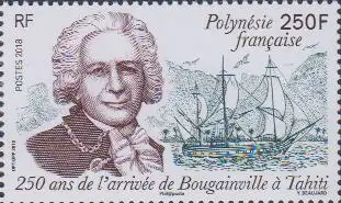 Franz. Polynesien MiNr. 1376 Louis A.de Bougainville, Fregatte La Boudeuse (250)