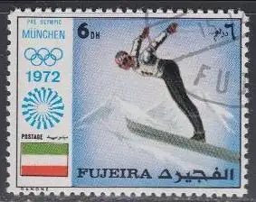 Fujeira Mi.Nr. 1066A Olympia 1972 München, Skispringen (6)