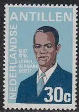 Niederl.Antillen Mi.Nr. 277 Lionel Bernard Scott (30)