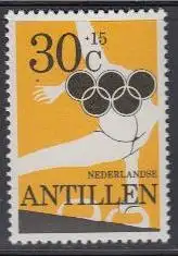 Niederl.Antillen Mi.Nr. 426A Olymp. Sommerspiele Moskau, Turnen (30+15)