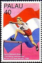 Palau Mi.Nr. 1084 100 Jahre Olympische Spiele, Blankers-Koen (40)