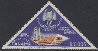 Panama Mi.Nr. 796 Weltraumforschung, John F. Kennedy (0,005)