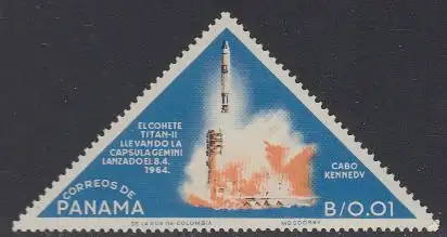 Panama Mi.Nr. 797 Weltraumforschung, Start einer Titan-II-Rakete (0,01)