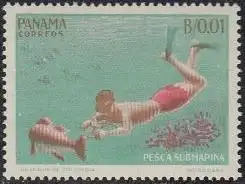 Panama Mi.Nr. 735 Olympia 1964 Tokio, Tauchen (0,01)