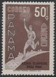 Panama Mi.Nr. 577A Olympiade 1960 Rom, Läufer mit olympischer Fackel (50)