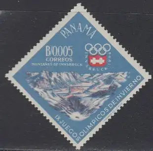 Panama Mi.Nr. 677 Olympia 1964 Innsbruck, Tiroler Berglandschaft (0,005)