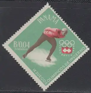 Panama Mi.Nr. 680 Olympia 1964 Innsbruck, Eisschnelllauf (0,04)