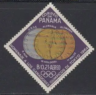 Panama Mi.Nr. 794A Olympiade 1964 Tokio, Medaillengewinner, Zehnkampf (0,21)