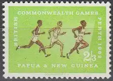 Papua Neuguinea Mi.Nr. 48 Commonwealth-Spiele, Laufen (2'3)