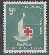 Papua Neuguinea Mi.Nr. 49 100 Jahre Internationales Rotes Kreuz (5)