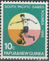 Papua Neuguinea Mi.Nr. 100 Südpazifische Sportspiele, Fußball (10)