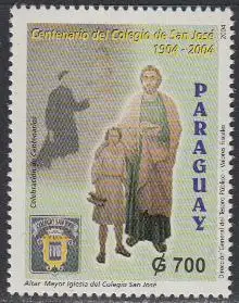 Paraguay Mi.Nr. 4928 100Jahre Colegio San José (700)