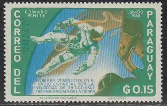 Paraguay Mi.Nr. 1503 Raumfahrt, Gemini 5 (0,15)