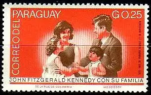 Paraguay Mi.Nr. 1456 Kennedy mit Familie (0,25)