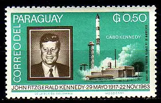 Paraguay Mi.Nr. 1459 John F. Kennedy, Abschußrampe (0,50)