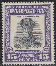 Paraguay Mi.Nr. 799 Wiederwahl Präsident Alfredo Stroessner (15)