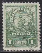 Paraguay Mi.Nr. 55 Freim. Wappenlöwe (1)