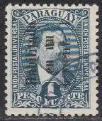 Paraguay Mi.Nr. 67 Freim. Präsident Juan Bautista Egusquiza (1 a.1)