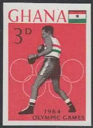 Ghana Mi.Nr. 190B Olympia 1964 Tokio, Boxen (3)