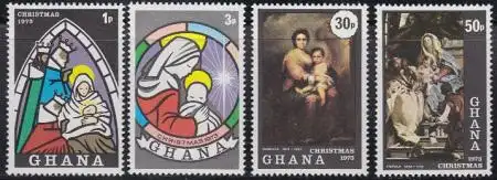 Ghana Mi.Nr. 532-35A Weihnachten (4 Werte)